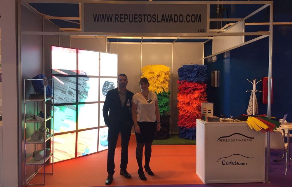 Carlet Foam estuvo presente en Motortec Automechanika Madrid 2017